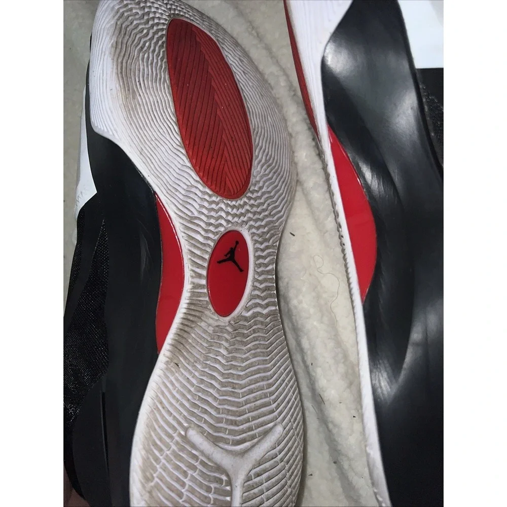 Jordan Zoom Separate White/Black/Red Men's‎ Size 14 Basketball Shoes DH0249 051
